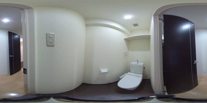 パノラマ画像トイレ