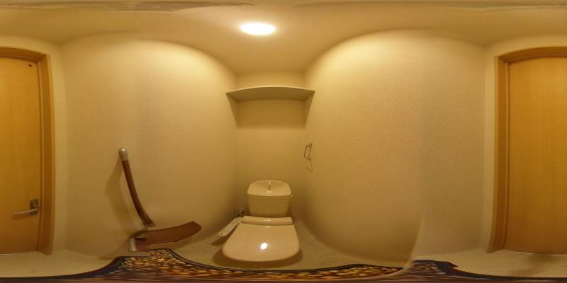 パノラマ画像トイレ