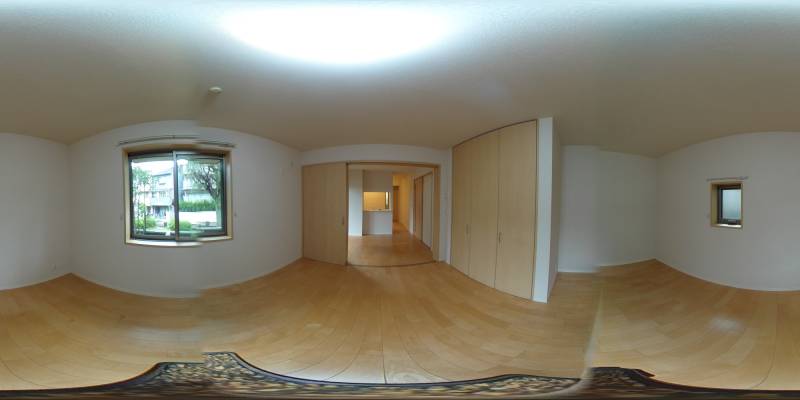 パノラマ画像洋室