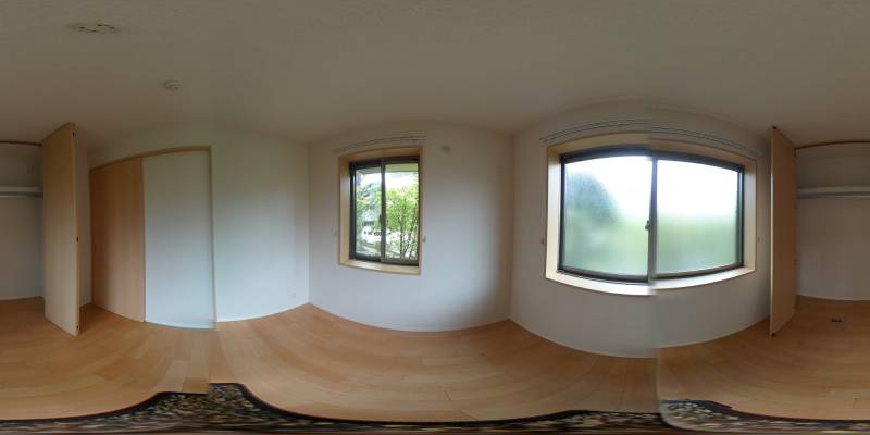 パノラマ画像洋室