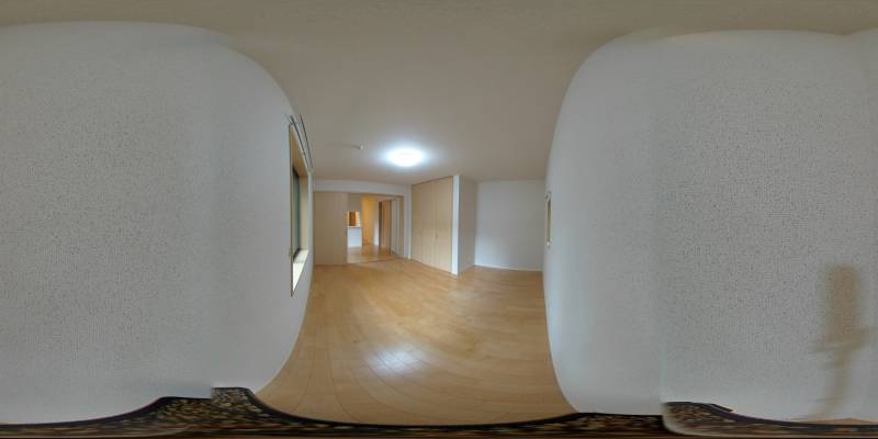 パノラマ画像洋室