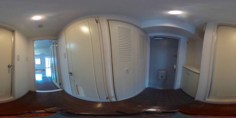 パノラマ画像玄関