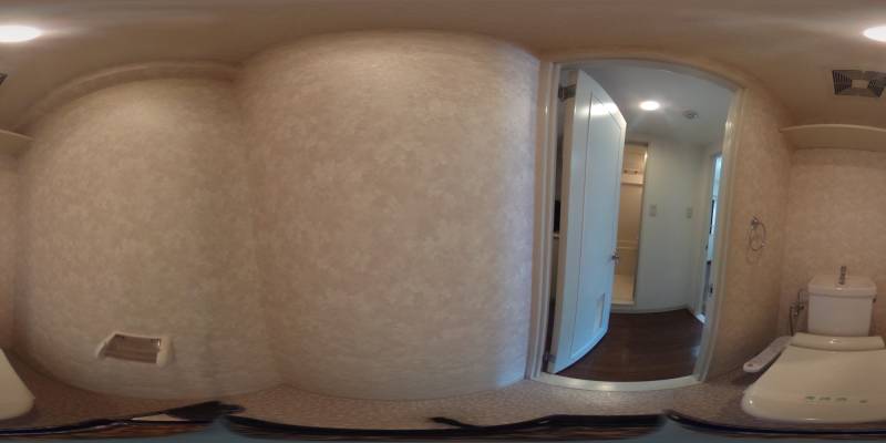 パノラマ画像トイレ