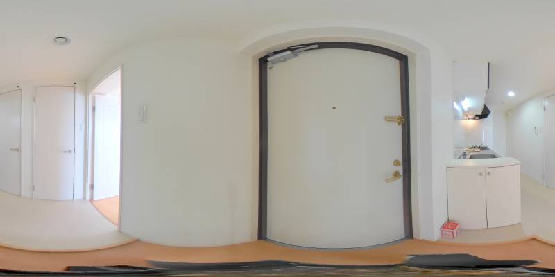 パノラマ画像玄関