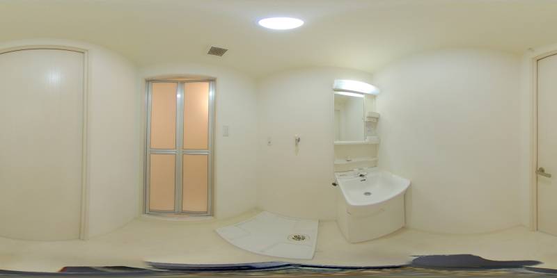 パノラマ画像洗面所