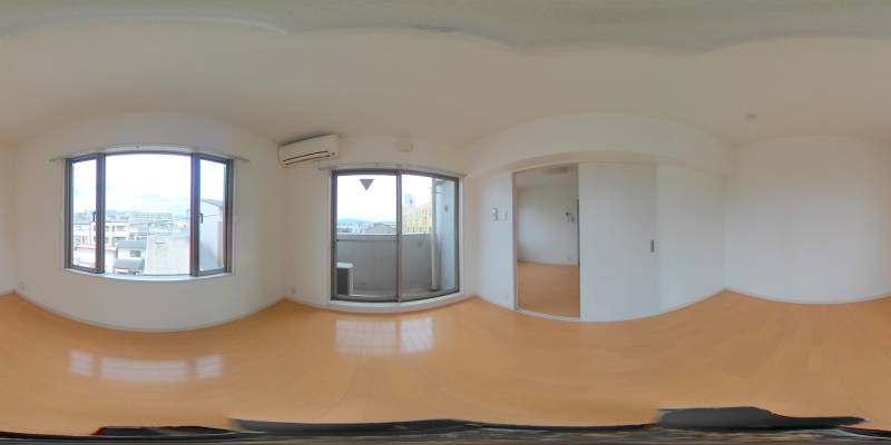 パノラマ画像洋室