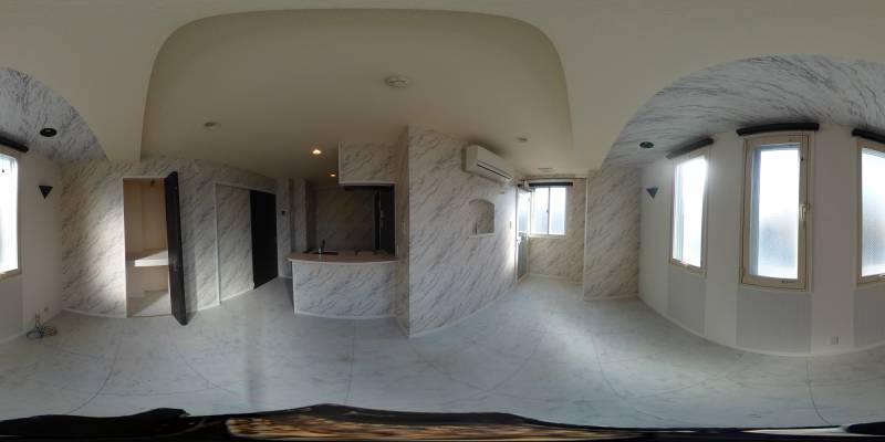 パノラマ画像リビング