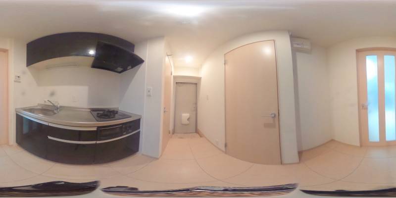 パノラマ画像キッチン