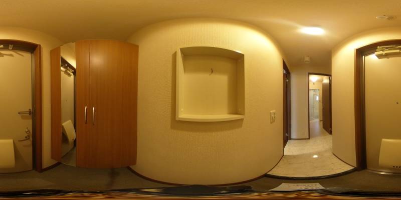 パノラマ画像玄関