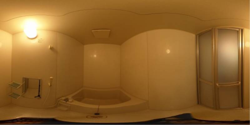 パノラマ画像バスルーム