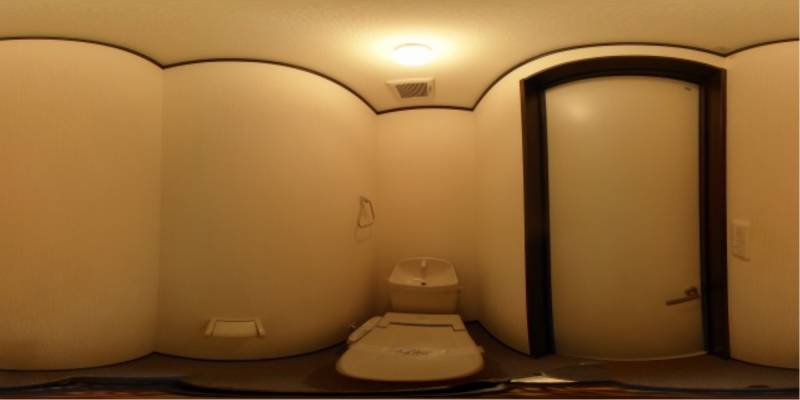 パノラマ画像トイレ