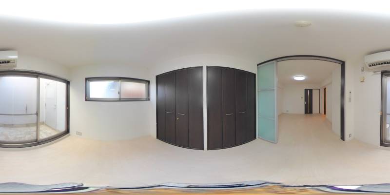 パノラマ画像洋室