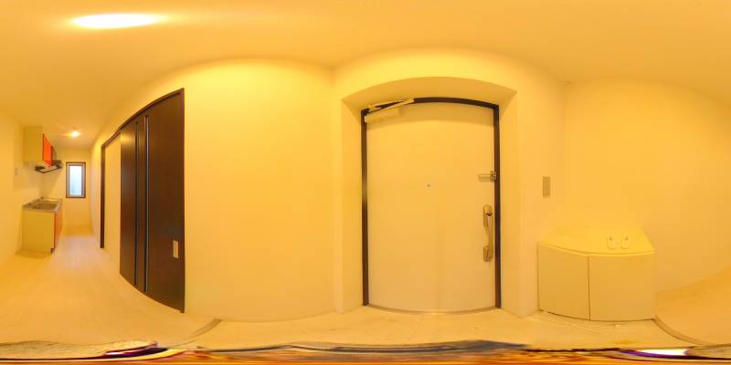 パノラマ画像玄関