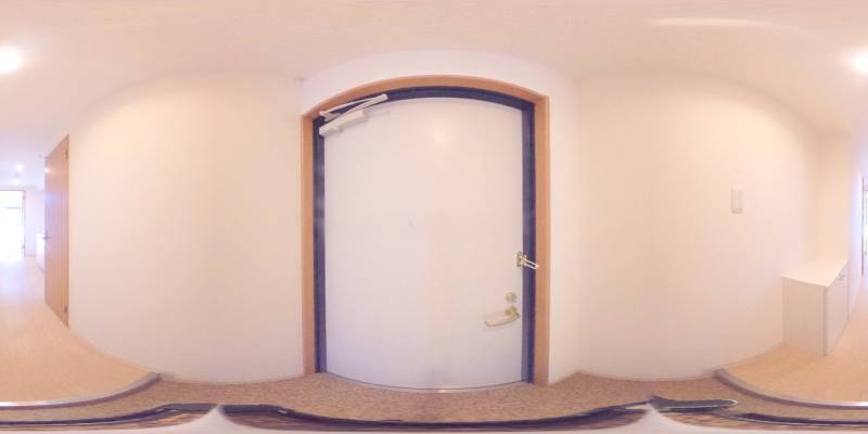 パノラマ画像玄関