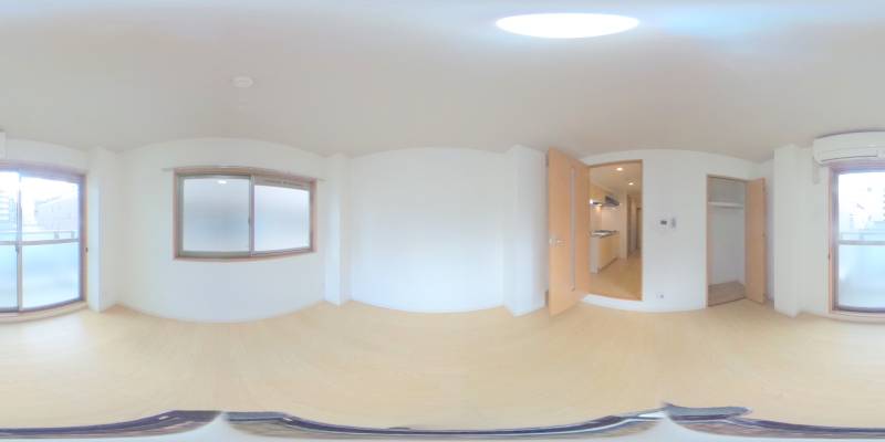 パノラマ画像洋室