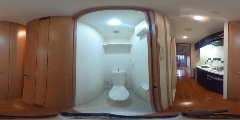 パノラマ画像トイレ