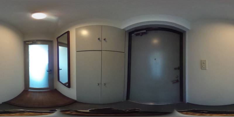 パノラマ画像玄関