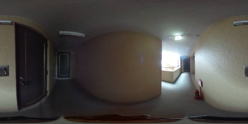 パノラマ画像玄関