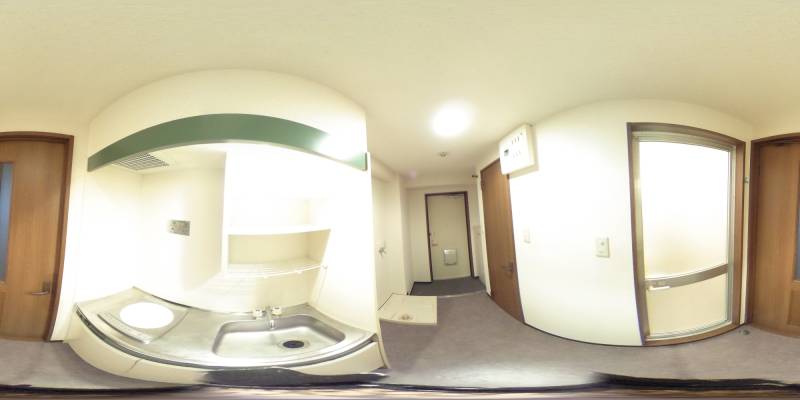 パノラマ画像キッチン