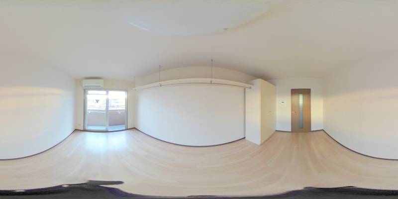 パノラマ画像リビング