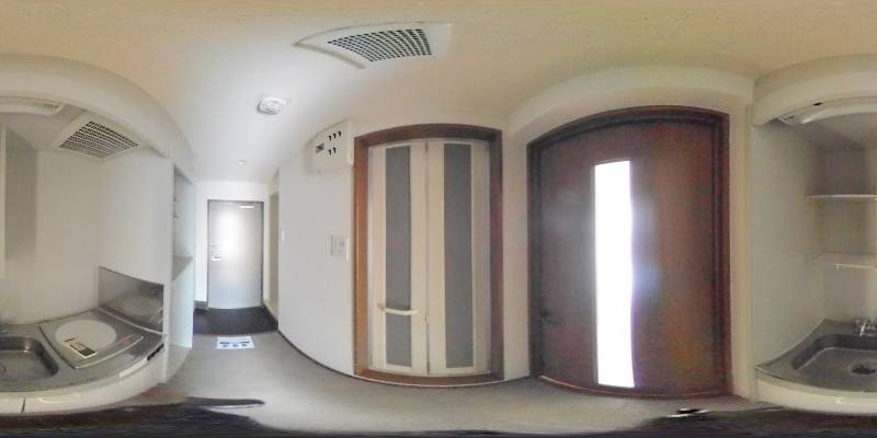 パノラマ画像キッチン