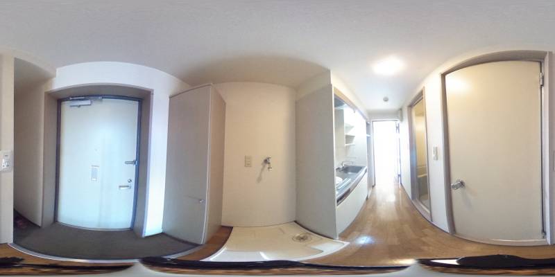 パノラマ画像玄関