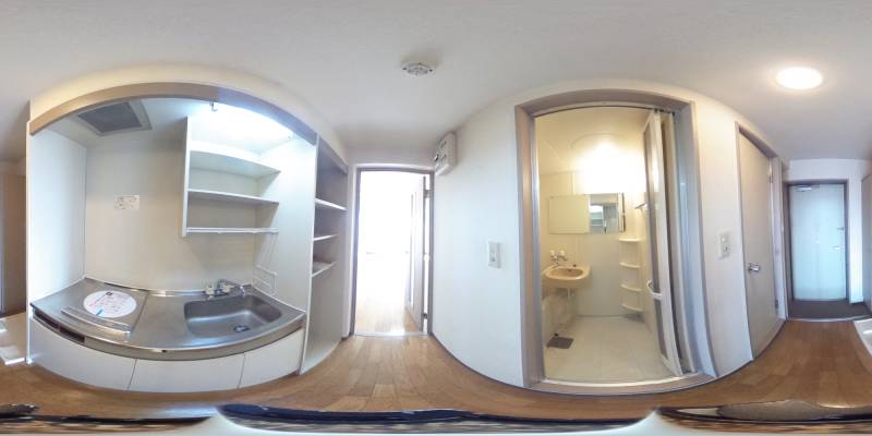 パノラマ画像キッチン