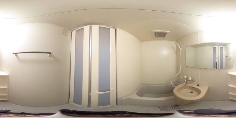 パノラマ画像バスルーム