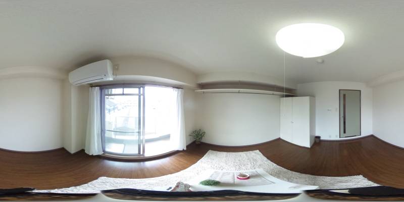 パノラマ画像洋室