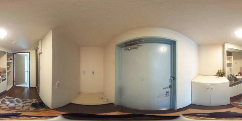 パノラマ画像玄関