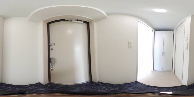 パノラマ画像玄関