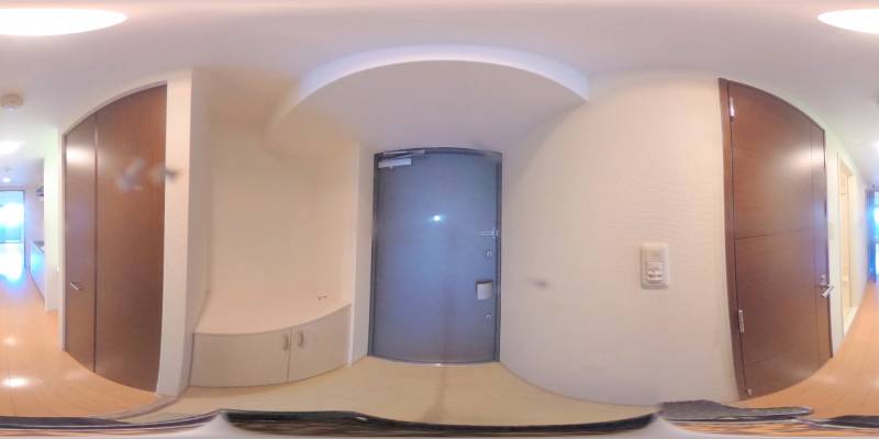 パノラマ画像玄関