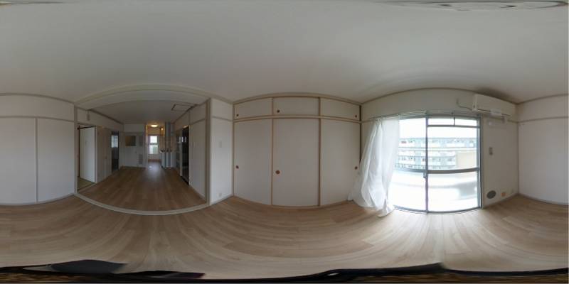 パノラマ画像リビング