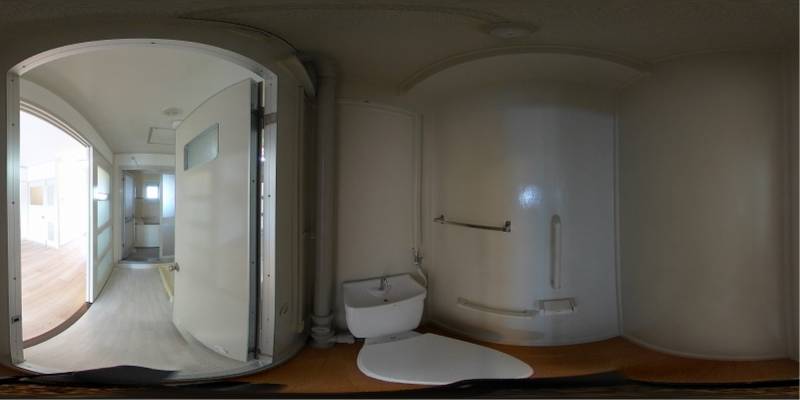 パノラマ画像トイレ