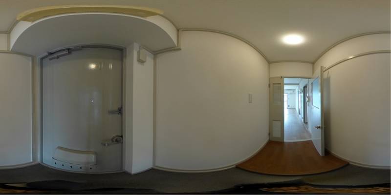 パノラマ画像玄関