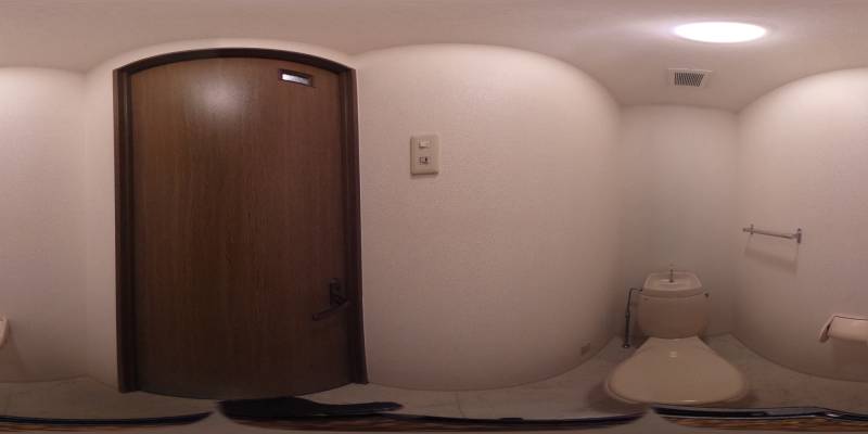 パノラマ画像トイレ