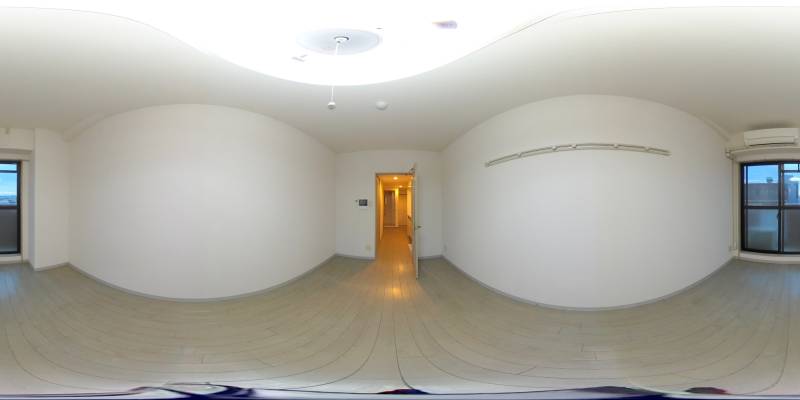 パノラマ画像洋室