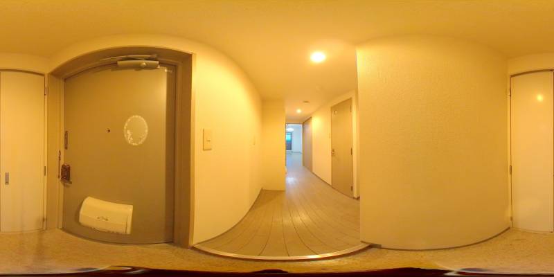 パノラマ画像玄関