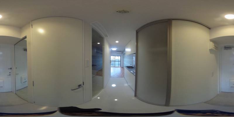 パノラマ画像玄関