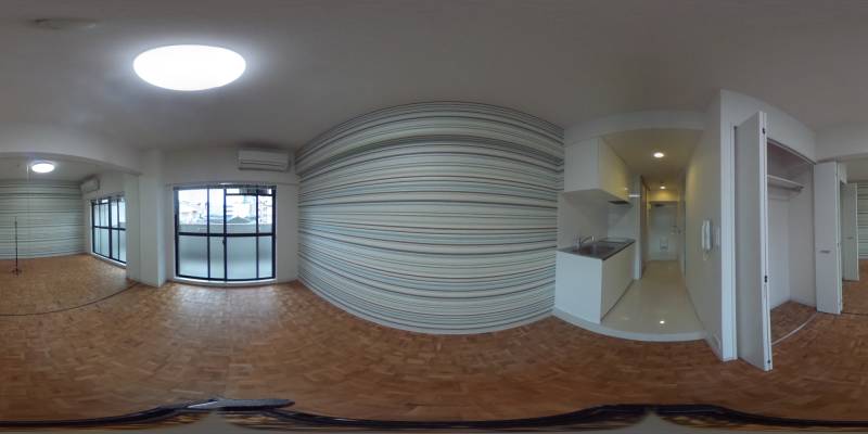 パノラマ画像洋室