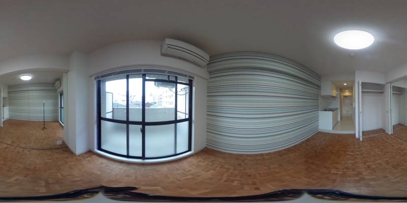 パノラマ画像洋室