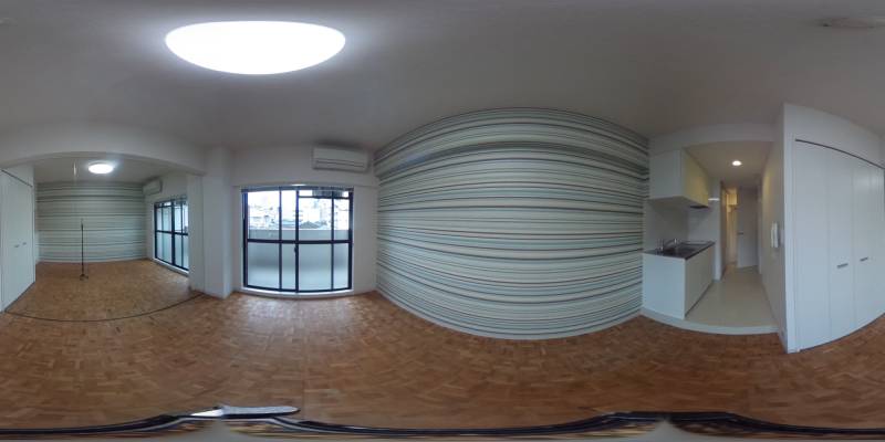 パノラマ画像洋室