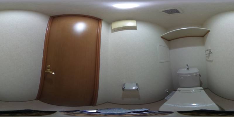 パノラマ画像トイレ