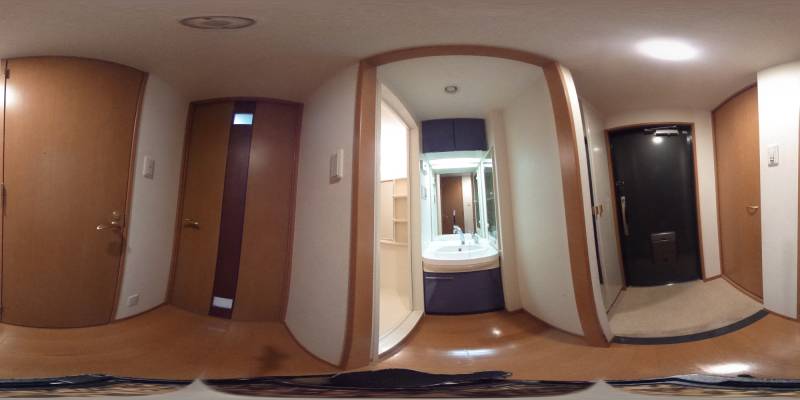 パノラマ画像玄関