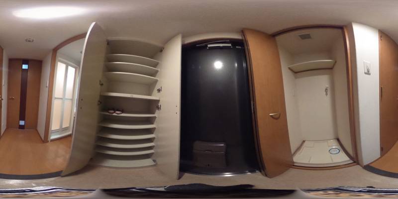 パノラマ画像玄関