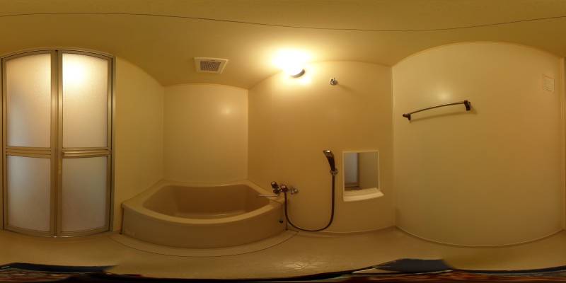 パノラマ画像バスルーム