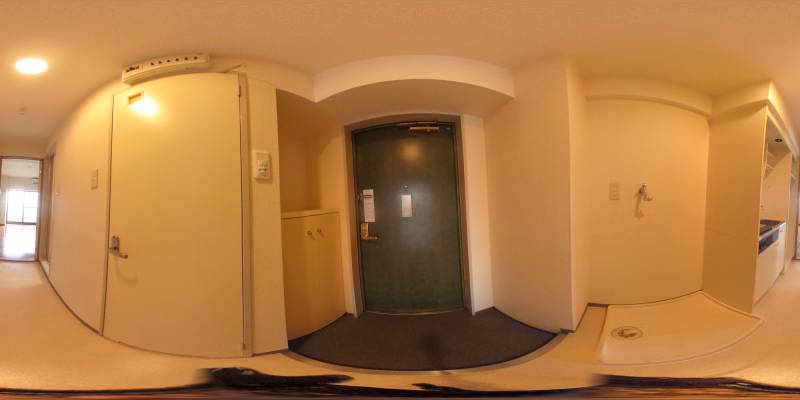 パノラマ画像玄関