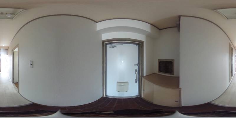 パノラマ画像玄関