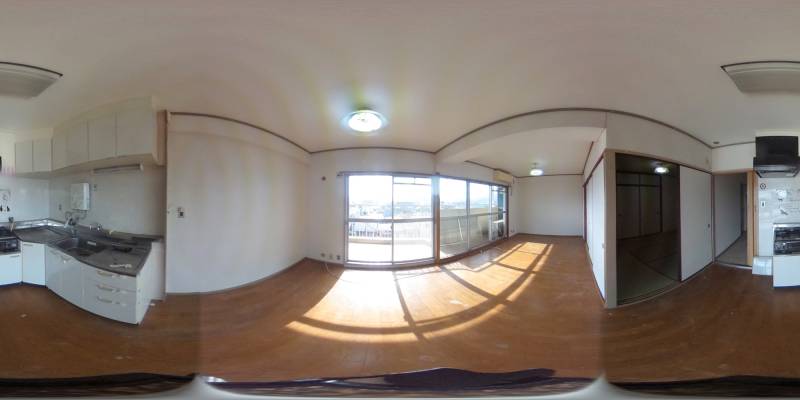 パノラマ画像リビング