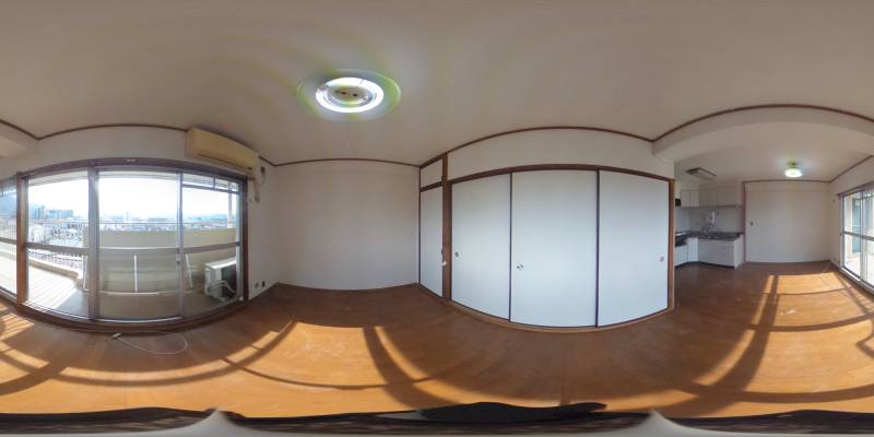 パノラマ画像リビング